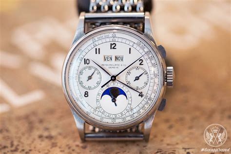 patek philippe stainless steel ref.|Patek Philippe 1518 price.